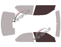 Glazing template - front window kit - Bmw Serie 3 (3) Compact 3 doors (1994 - 2001) Glazing template - front window kit - Bmw Serie 3 (3) Compact 3 doors (1994 - 2001)