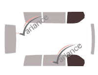 Gabarit vitrage - kit vitres avant - Mercedes-Benz Vito / EQV (1) 4 portes (1996 - 2003) Gabarit vitrage - kit vitres avant - Mercedes-Benz Vito / EQV (1) 4 portes (1996 - 2003)