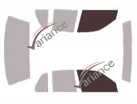 Glazing template - front window kit - Mercury Grand Marquis (3) Berline 4 doors (2000 - 2009) Glazing template - front window kit - Mercury Grand Marquis (3) Berline 4 doors (2000 - 2009)