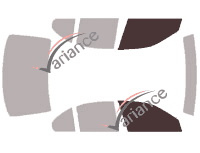 Glazing template - front window kit - Bmw Serie 5 / i5 (3) Berline 4 doors (1995 - 2003) Glazing template - front window kit - Bmw Serie 5 / i5 (3) Berline 4 doors (1995 - 2003)
