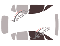 Glazing template - front window kit - Mitsubishi Colt (6) 5 doors (2004 - 2009) Glazing template - front window kit - Mitsubishi Colt (6) 5 doors (2004 - 2009)