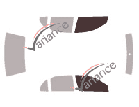 Glazing template - front window kit - Mitsubishi Lancer (7) Berline 4 doors (2000 - 2007) Glazing template - front window kit - Mitsubishi Lancer (7) Berline 4 doors (2000 - 2007)