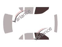 Glazing template - front window kit - Mitsubishi Mirage (4) Berline 4 doors (1991 - 1996) Glazing template - front window kit - Mitsubishi Mirage (4) Berline 4 doors (1991 - 1996)