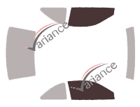 Glazing template - front window kit - Mitsubishi Mirage (5) 2 doors (1996 - 2003) Glazing template - front window kit - Mitsubishi Mirage (5) 2 doors (1996 - 2003)