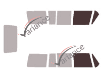 Glazing template - front window kit - Mitsubishi Montero (1) 5 doors (1982 - 1991) Glazing template - front window kit - Mitsubishi Montero (1) 5 doors (1982 - 1991)