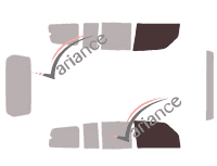 Glazing template - front window kit - Mitsubishi Montero (3) 5 doors (2000 - 2009) Glazing template - front window kit - Mitsubishi Montero (3) 5 doors (2000 - 2009)