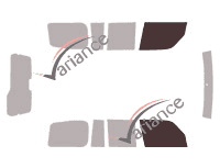 Glazing template - front window kit - Mitsubishi Pajero (3) Pinin 5 doors (2000 - 2007) Glazing template - front window kit - Mitsubishi Pajero (3) Pinin 5 doors (2000 - 2007)