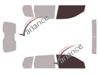 Glazing template - front window kit - Mitsubishi Space-Star (1) Star 5 doors (1998 - 2006) Glazing template - front window kit - Mitsubishi Space-Star (1) Star 5 doors (1998 - 2006)
