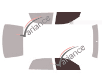 Glazing template - front window kit - Mitsubishi Diamante (2) Berline 4 doors (2000 - 2006) Glazing template - front window kit - Mitsubishi Diamante (2) Berline 4 doors (2000 - 2006)