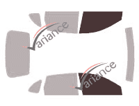 Glazing template - front window kit - Nissan Almera (2) Tino 5 doors (2000 - 2007) Glazing template - front window kit - Nissan Almera (2) Tino 5 doors (2000 - 2007)
