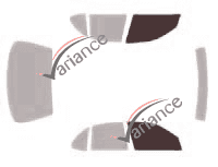 Glazing template - front window kit - Nissan Altima (1) Berline 4 doors (1992 - 1997) Glazing template - front window kit - Nissan Altima (1) Berline 4 doors (1992 - 1997)