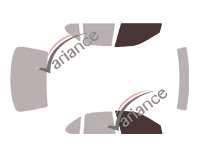 Glazing template - front window kit - Nissan Altima (2) Berline 4 doors (1998 - 2001) Glazing template - front window kit - Nissan Altima (2) Berline 4 doors (1998 - 2001)