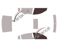 Glazing template - front window kit - Nissan Altima (3) Berline 4 doors (2001 - 2006) Glazing template - front window kit - Nissan Altima (3) Berline 4 doors (2001 - 2006)