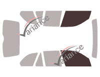 Plantilla de acristalamiento - kit luna delantera - Bmw X5 (1) 5 puertas (1999 - 2006) Plantilla de acristalamiento - kit luna delantera - Bmw X5 (1) 5 puertas (1999 - 2006)