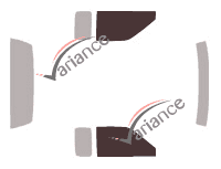 Plantilla de acristalamiento - kit de ventana delantera - Nissan Frontier (1) pick-up de 2 puertas (1998 - 2004)