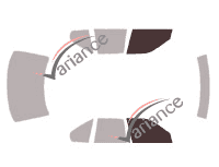 Glazing template - front window kit - Nissan Maxima (3) Berline 4 doors (1989 - 1995) Glazing template - front window kit - Nissan Maxima (3) Berline 4 doors (1989 - 1995)