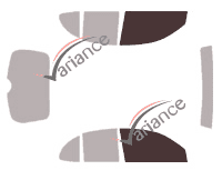 Glazing template - front window kit - Nissan Micra (3) 5 doors (2002 - 2010) Glazing template - front window kit - Nissan Micra (3) 5 doors (2002 - 2010)