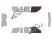 Verglasungsschablone - Fensterkit vorne - Nissan Pathfinder (2) 5-türig (1996 - 2000) Verglasungsschablone - Fensterkit vorne - Nissan Pathfinder (2) 5-türig (1996 - 2000)