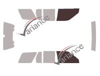 Verglasungsschablone - Fensterkit vorne - Nissan Pathfinder (2) 5-türig (2001 - 2004) Verglasungsschablone - Fensterkit vorne - Nissan Pathfinder (2) 5-türig (2001 - 2004)