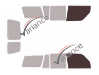 Mascherina per vetri - kit vetri anteriori - Nissan Patrol GR (5) 2 porte posteriore 5 porte (1998 - 2013) Mascherina per vetri - kit vetri anteriori - Nissan Patrol GR (5) 2 porte posteriore 5 porte (1998 - 2013)