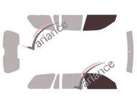 Glazing template - front window kit - Nissan Primera (2) Break 5 doors (1997 - 2002) Glazing template - front window kit - Nissan Primera (2) Break 5 doors (1997 - 2002)