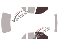 Glazing template - front window kit - Nissan Sentra (3) Berline 4 doors (1991 - 1994) Glazing template - front window kit - Nissan Sentra (3) Berline 4 doors (1991 - 1994)