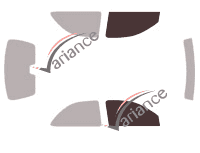 Glazing template - front window kit - Opel Corsa (B) 3 doors (1993 - 2000) Glazing template - front window kit - Opel Corsa (B) 3 doors (1993 - 2000)