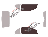 Glazing template - front window kit - Peugeot 206 (1) CC Cabriolet 2 doors (2000 - 2008) Glazing template - front window kit - Peugeot 206 (1) CC Cabriolet 2 doors (2000 - 2008)