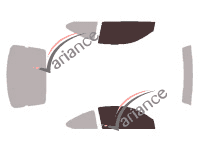 Glazing template - front window kit - Pontiac Grand Am (5) Coupé 2 doors (1999 - 2006) Glazing template - front window kit - Pontiac Grand Am (5) Coupé 2 doors (1999 - 2006)