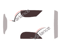 Plantilla de acristalamiento - kit de ventana delantera - Pontiac Solstice Cabriolet 2 puertas (2005 - 2009)
