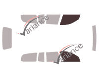 Glazing template - front window kit - Renault Megane (1) Break 5 doors (1995 - 2003) Glazing template - front window kit - Renault Megane (1) Break 5 doors (1995 - 2003)