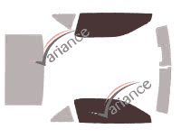 Plantilla de acristalamiento - kit de ventana delantera - Cadillac XLR Cabriolet 2 puertas (2004 - 2010) Plantilla de acristalamiento - kit de ventana delantera - Cadillac XLR Cabriolet 2 puertas (2004 - 2010)