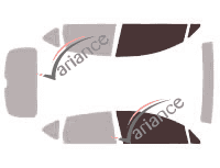 Mascherina per vetri - kit vetri anteriori - Seat Altea (1) 5 porte (2004 - 2009) Mascherina per vetri - kit vetri anteriori - Seat Altea (1) 5 porte (2004 - 2009)