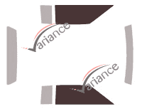 Glazing template - front window kit - Cadillac Biarritz Cabriolet 2 doors (1979 - 1985) Glazing template - front window kit - Cadillac Biarritz Cabriolet 2 doors (1979 - 1985)