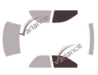 Plantilla de acristalamiento - kit de ventanilla delantera - Subaru Impreza (1) sedán de 4 puertas (1993 - 2001) Plantilla de acristalamiento - kit de ventanilla delantera - Subaru Impreza (1) sedán de 4 puertas (1993 - 2001)