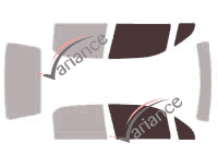 Glazing template - front window kit - Chevrolet Matiz 5 doors (1998 - 2005) Glazing template - front window kit - Chevrolet Matiz 5 doors (1998 - 2005)