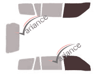 Glazing template - front window kit - Suzuki Grand Vitara (2) XL7 5 doors (2001 - 2006) Glazing template - front window kit - Suzuki Grand Vitara (2) XL7 5 doors (2001 - 2006)