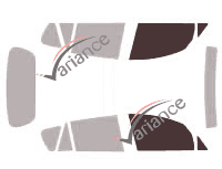 Glazing template - front window kit - Toyota Corolla (2) Verso 5 doors (2001 - 2006) Glazing template - front window kit - Toyota Corolla (2) Verso 5 doors (2001 - 2006)