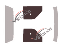 Glazing template - front window kit - Chevrolet 1500-2500-3500 (4) Standard Cab Pick-up 2 doors (1988 - 1998) Glazing template - front window kit - Chevrolet 1500-2500-3500 (4) Standard Cab Pick-up 2 doors (1988 - 1998)