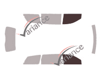 Glazing template - front window kit - Toyota Sienna (2) 5 doors (2003 - 2009) Glazing template - front window kit - Toyota Sienna (2) 5 doors (2003 - 2009)