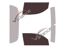 Glazing template - front window kit - Toyota Tacoma (2) Pick-up 2 doors (2005 - 2015) Glazing template - front window kit - Toyota Tacoma (2) Pick-up 2 doors (2005 - 2015)