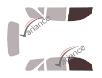Glazing template - front window kit - Toyota Hilux (7) SW 5 doors (2005 - 2015) Glazing template - front window kit - Toyota Hilux (7) SW 5 doors (2005 - 2015)