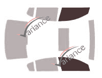 Gabarit vitrage - kit vitres avant - Volkswagen Passat (6) Berline 4 portes (2005 - 2010) Gabarit vitrage - kit vitres avant - Volkswagen Passat (6) Berline 4 portes (2005 - 2010)