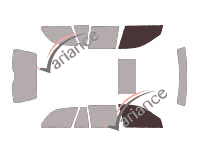 Glazing template - front window kit - Bmw Serie 5 / i5 (4) Touring Break 5 doors (1997 - 2004) Glazing template - front window kit - Bmw Serie 5 / i5 (4) Touring Break 5 doors (1997 - 2004)