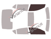 Glazing template - front window kit - Acura ILX Berline 4 doors (2012 - 2020) Glazing template - front window kit - Acura ILX Berline 4 doors (2012 - 2020)