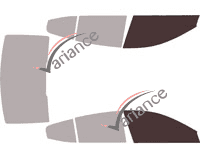 Glazing template - front window kit - Bmw Serie 8 (2) Gran Coupé Berline 4 doors (2019 - 2026) Glazing template - front window kit - Bmw Serie 8 (2) Gran Coupé Berline 4 doors (2019 - 2026)