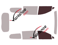 Glazing template - front window kit - Chrysler Voyager (6) Grand 5 doors (since 2018) Glazing template - front window kit - Chrysler Voyager (6) Grand 5 doors (since 2018)