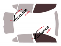 Glazing template - front window kit - Citroën DS4 (2) 5-door (since 2022) Glazing template - front window kit - Citroën DS4 (2) 5-door (since 2022)