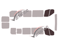 Glazing template - front window kit - Ford Transit (5) 250-350 5 doors (since 2015) Glazing template - front window kit - Ford Transit (5) 250-350 5 doors (since 2015)