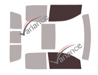 Glazing template - front window kit - Gmc 2500-3500 Sierra (4) Double Cabine Pick-up 4 doors (2014 - 2019) Glazing template - front window kit - Gmc 2500-3500 Sierra (4) Double Cabine Pick-up 4 doors (2014 - 2019)
